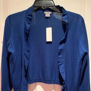 Ann Taylor Cropped Cardigan Sweater